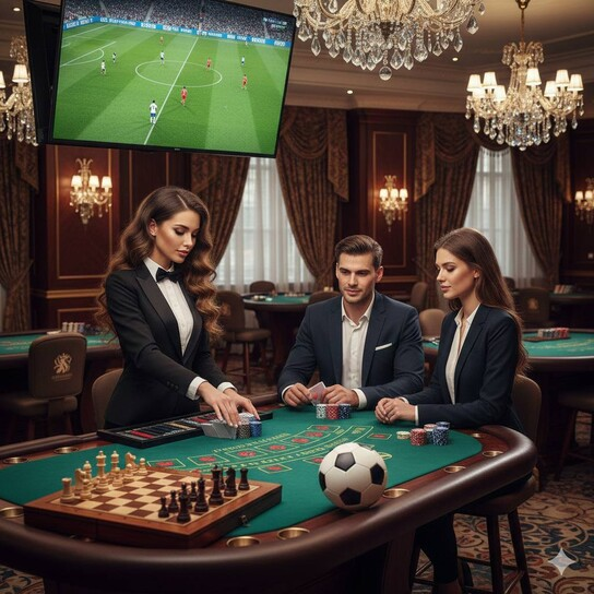 欢乐棋牌游戏大厅界面